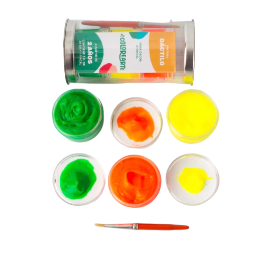 Pintura Dáctilo Fluorescente x 3 - Imagen 4