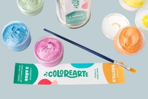 Colorearte Pintura Dáctilo Metalizada x 3 - Imagen 3