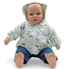 Le Bebot Camille con pantalon, remera y camperita canguro LB-256