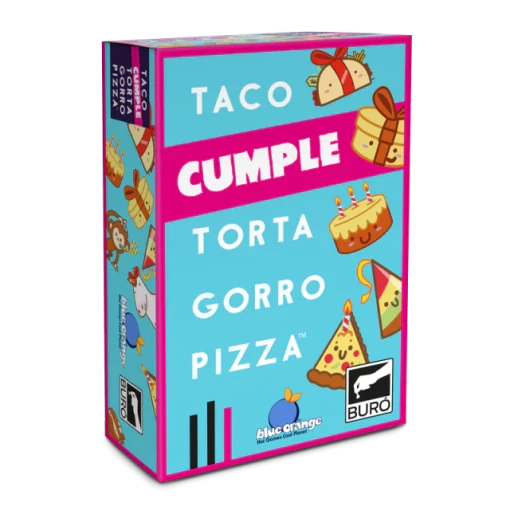 Juego De Cartas Taco Cumple Torta Gorro Pizza - Buro