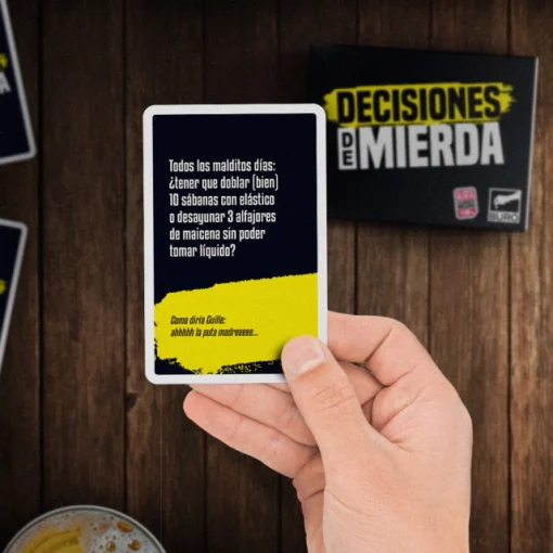 Juego De Cartas Decisiones De Mierda - Buro - Imagen 3