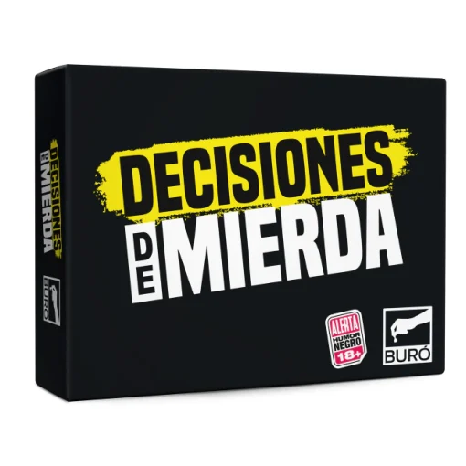 Juego De Cartas Decisiones De Mierda - Buro