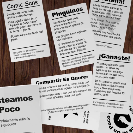 Juego De Cartas No Lo Testeamos Ni Un Poco - Buró - Imagen 3