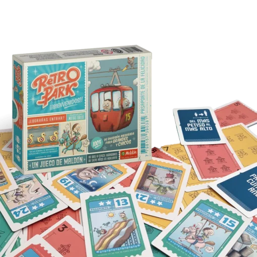 Juego De Mesa Retro Park - Maldon - Imagen 2