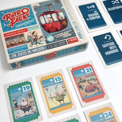 Juego De Mesa Retro Park - Maldon - Imagen 4