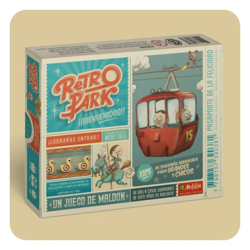 Juego De Mesa Retro Park - Maldon