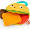 Colgante Peluche Hamburguesa Textura Chifle Para Cochecito