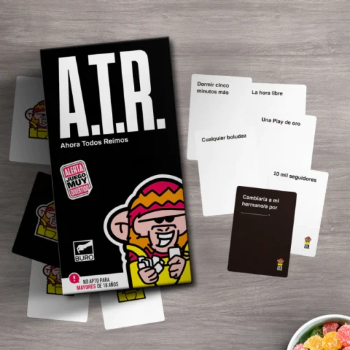 Juego De Mesa A.T.R. Ahora todos reímos - Buro - Imagen 2