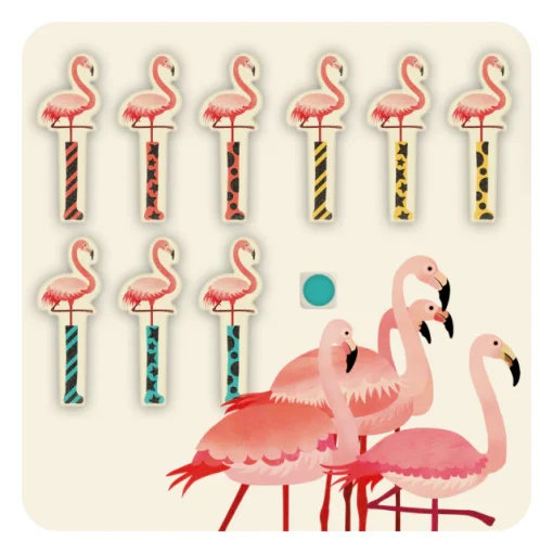 Juego De Mesa Flamencos - Maldon - Imagen 2