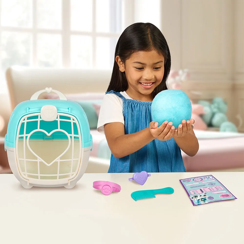 Scruff A Luvs Pets Peluche Tierno Sorpresa C/acc Color Celeste - Imagen 3