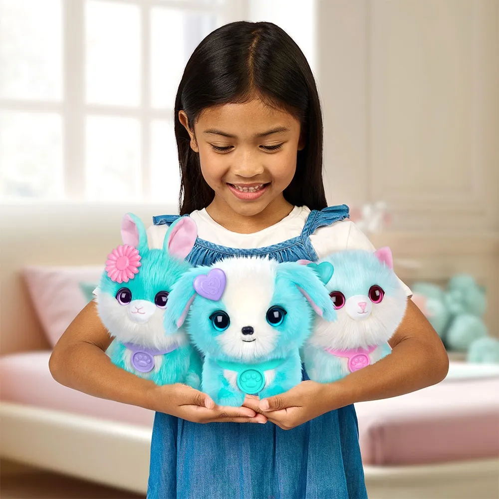 Scruff A Luvs Pets Peluche Tierno Sorpresa C/acc Color Celeste - Imagen 6