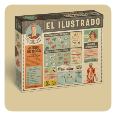Juego de Mesa Ilustrado -El Maldón